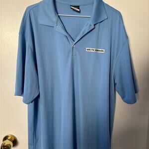 Nike Golf Arctic Blue Dri-Fit Polo Shirt